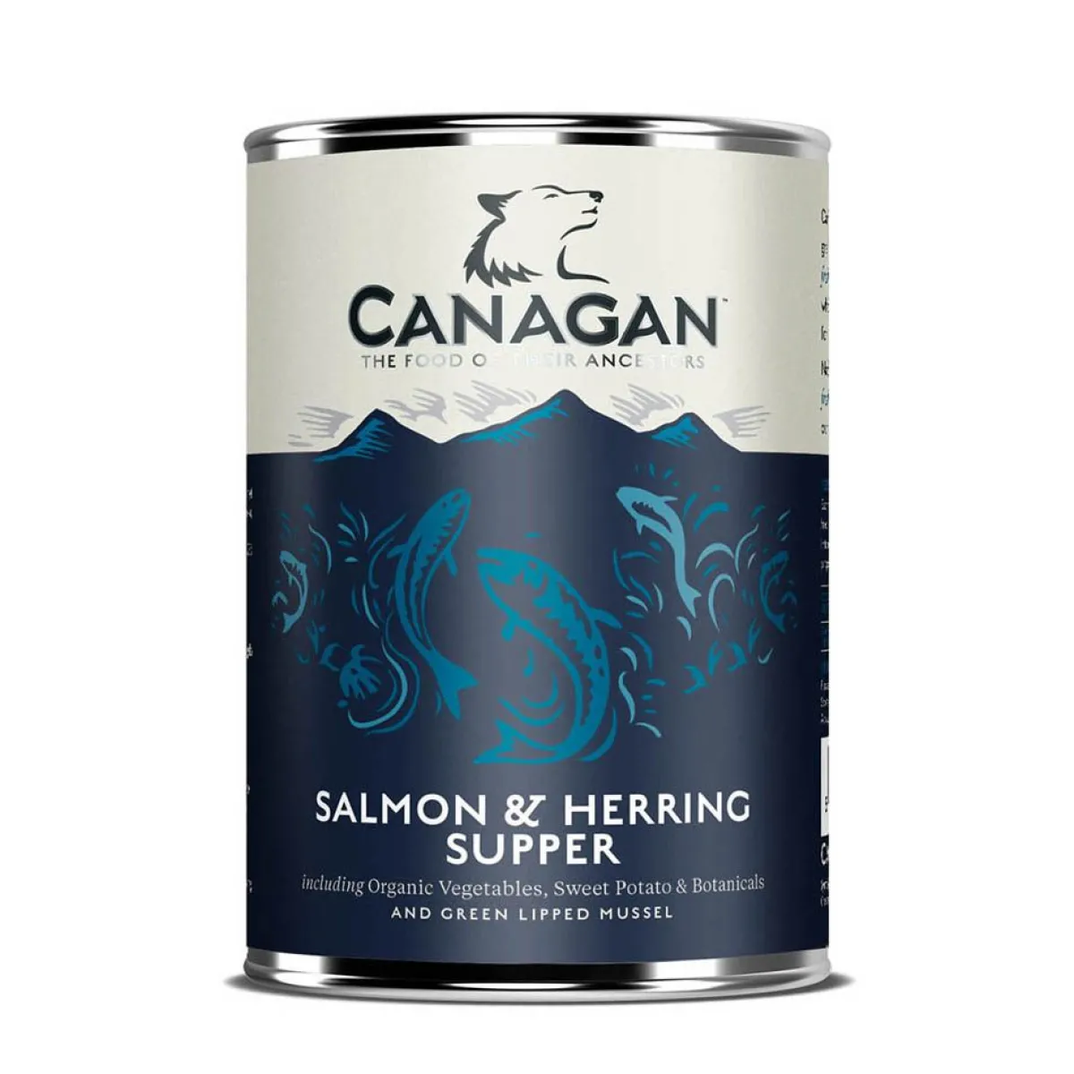 Canagan Koiran Märkäruoka Ja Makkarat*Supper lohi-silli, 400g