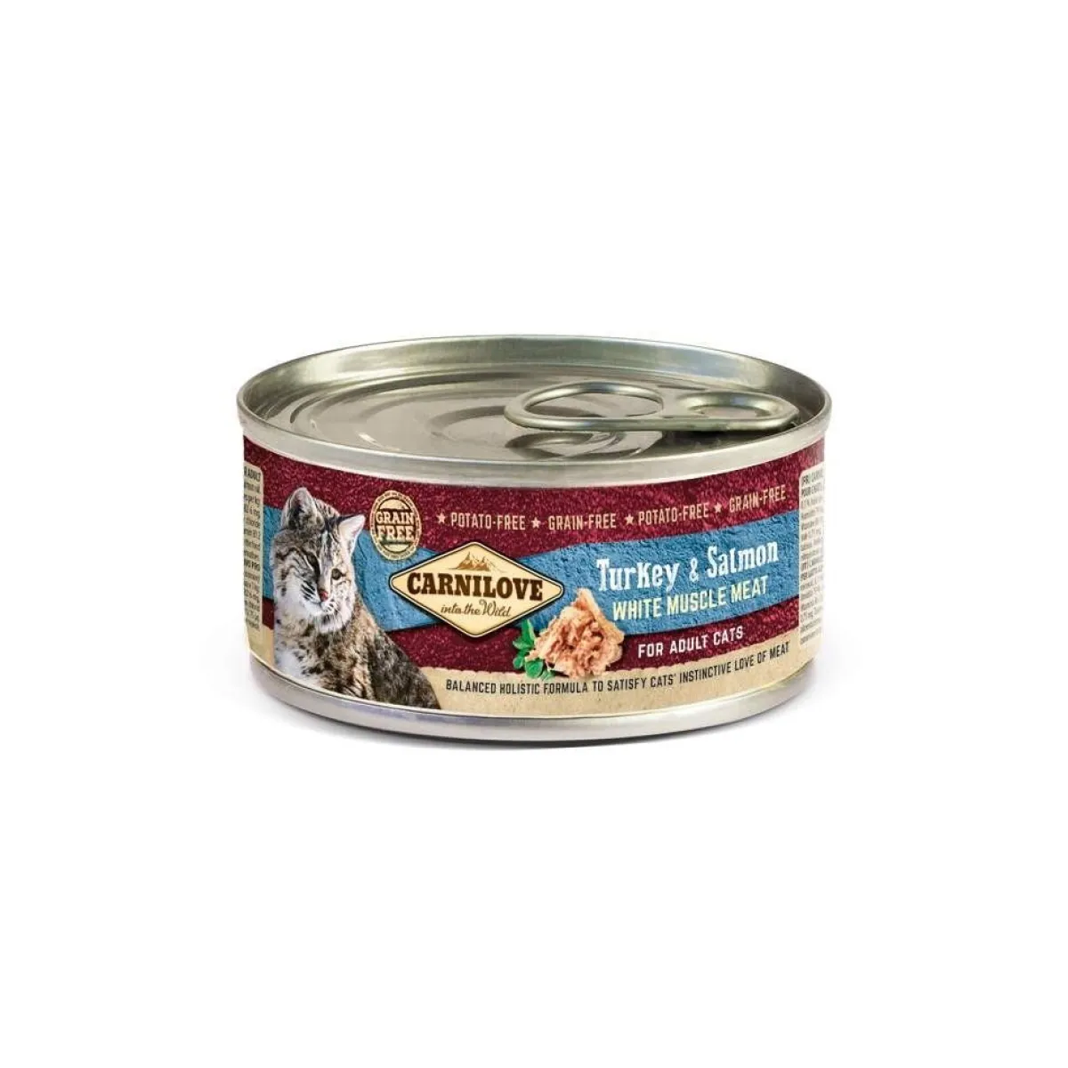 Carnilove Kissan Märkäruoka*Adult kalkkuna & lohi 100g
