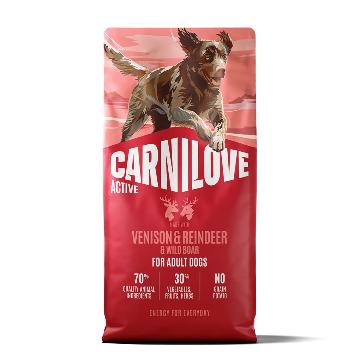 Carnilove Koiranruoat Erityistapeisiin|Koiran Kuivaruoka*Dog Adult Active Venison, Reindeer & Wild boar