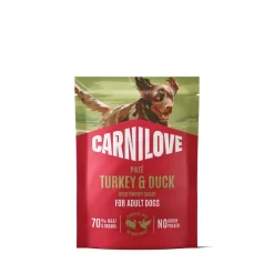Carnilove Koiran Märkäruoka Ja Makkarat|Uutuudet Koirille*Dog Adult Turkey & Duck Patee 300 g