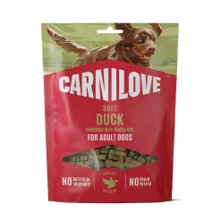 Carnilove Pehmeät Koiran Herkut|Pikkuherkut Ja Treeninamit*Dog Soft Snack Duck with Rosemary 200 g