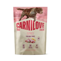 Carnilove Koiran Kuivaruoka|Viljaton Koiranruoka*True Fresh Dog Adult Turkey