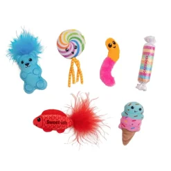 Catstages Kissanminttulelut*Kitty Sweet Treats kissanlelut 6-pack