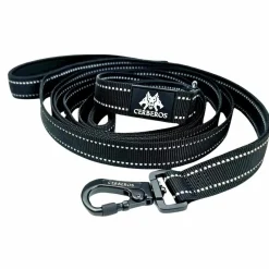 Cerberos Koiran Hihnat Ja Flexit*talutin 3m, Night Black