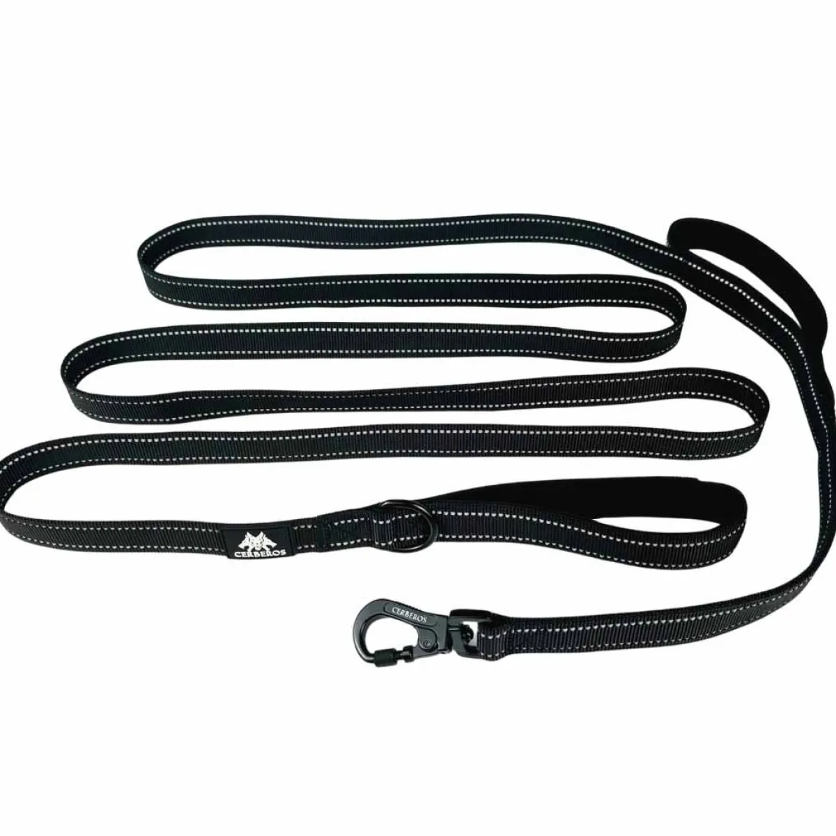 Cerberos Koiran Hihnat Ja Flexit*talutin 3m, Night Black