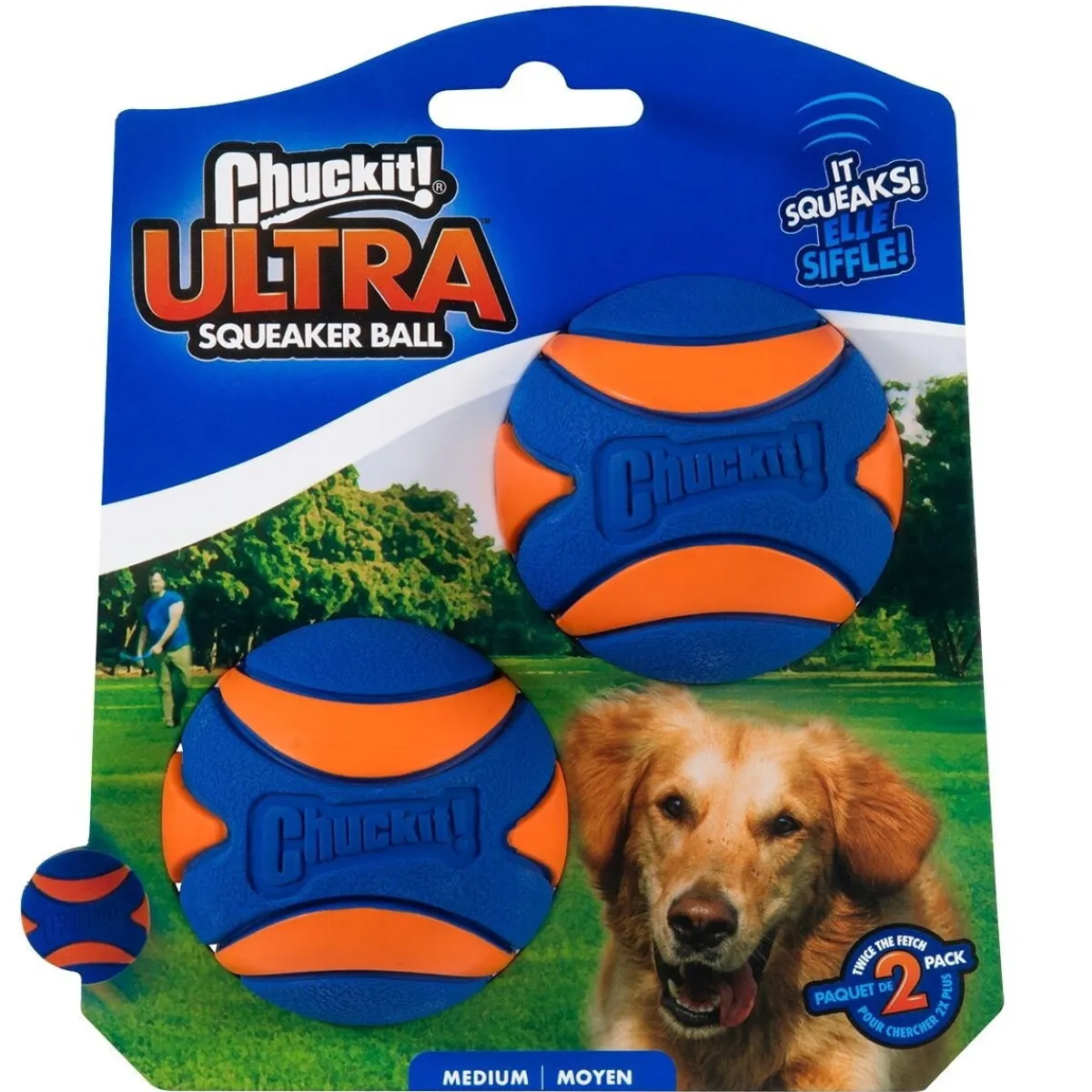 Chuckit Koiran Pallot Ja Heittolelut|Koiran Pallot*Ultra Vinkupallo, 2 kpl