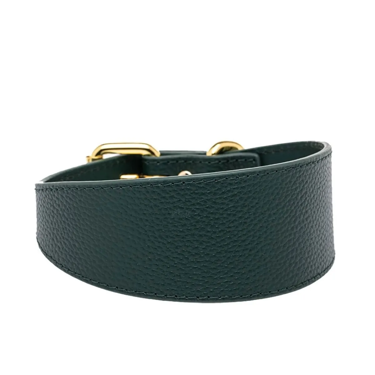 Collar of Sweden Koiran Pannat*leveä solkipanta, tummanvihreä