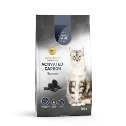 Compact Care Paakkuuntuva Kissanhiekka|Hajustamaton Kissanhiekka*Activated Carbon Unscented 4 x 10kg