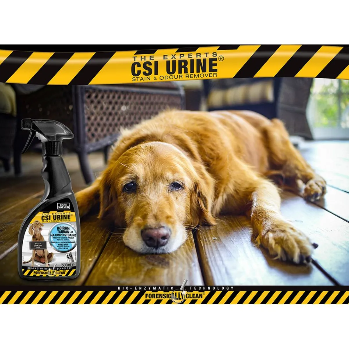 CSI Urine Siivous Ja Puhdistus|Siivous Ja Puhdistus*Dog suihke 500 ml
