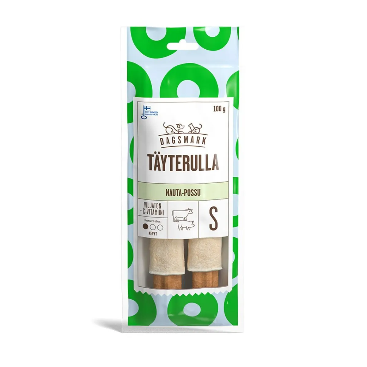 Dagsmark Puruluut*Täyterulla nauta-possu S 100g
