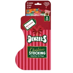 Denzel's Koiran Jouluherkut Ja Kalenterit|Pikkuherkut Ja Treeninamit*Christmas Stocking -herkkulahjapakkaus koiralle 245g