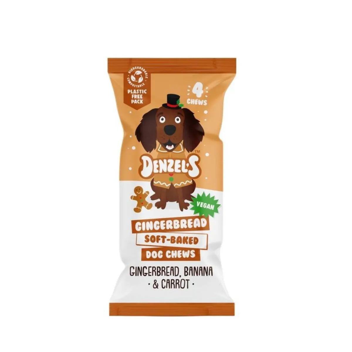 Denzel's Koiran Jouluherkut Ja Kalenterit|Pikkuherkut Ja Treeninamit*Piparkakkuherkkutikut koiralle 75g
