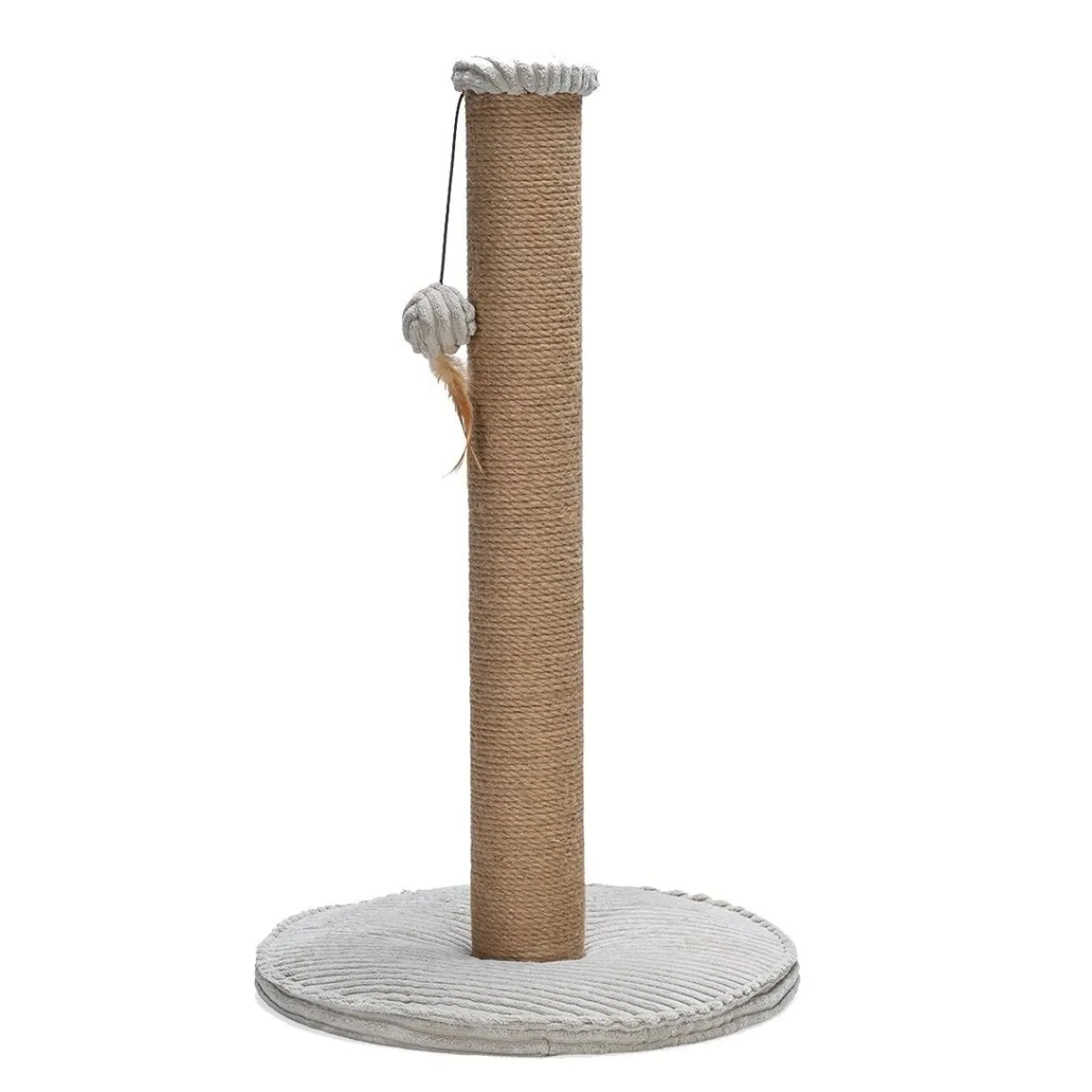 Designed by Lotte Raapimatolpat|Kissan Kiipeilypuut Ja Raapimispuut*Raapimatolppa, harmaa