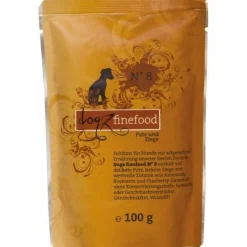 Dogz Finefood Koiran Märkäruoka Ja Makkarat*N°8 kalkkuna & vuohi