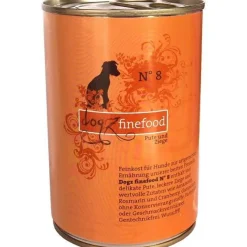 Dogz Finefood Koiran Märkäruoka Ja Makkarat*N°8 kalkkuna & vuohi