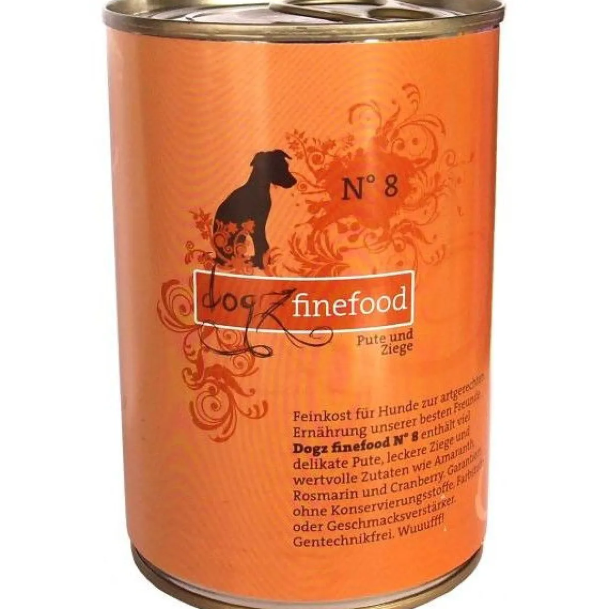 Dogz Finefood Koiran Märkäruoka Ja Makkarat*N°8 kalkkuna & vuohi
