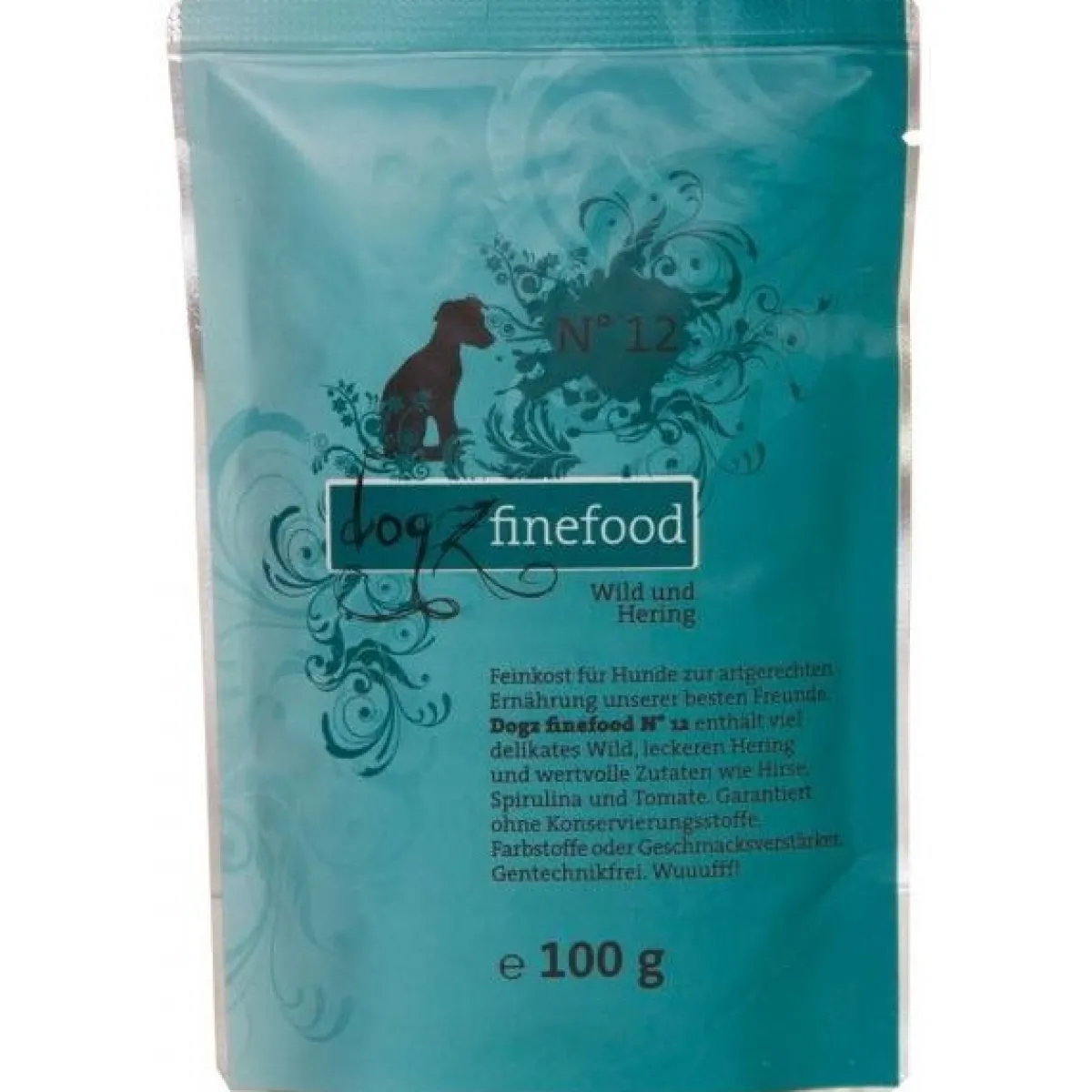 Dogz Finefood Koiran Märkäruoka Ja Makkarat*N°12 riista & silli