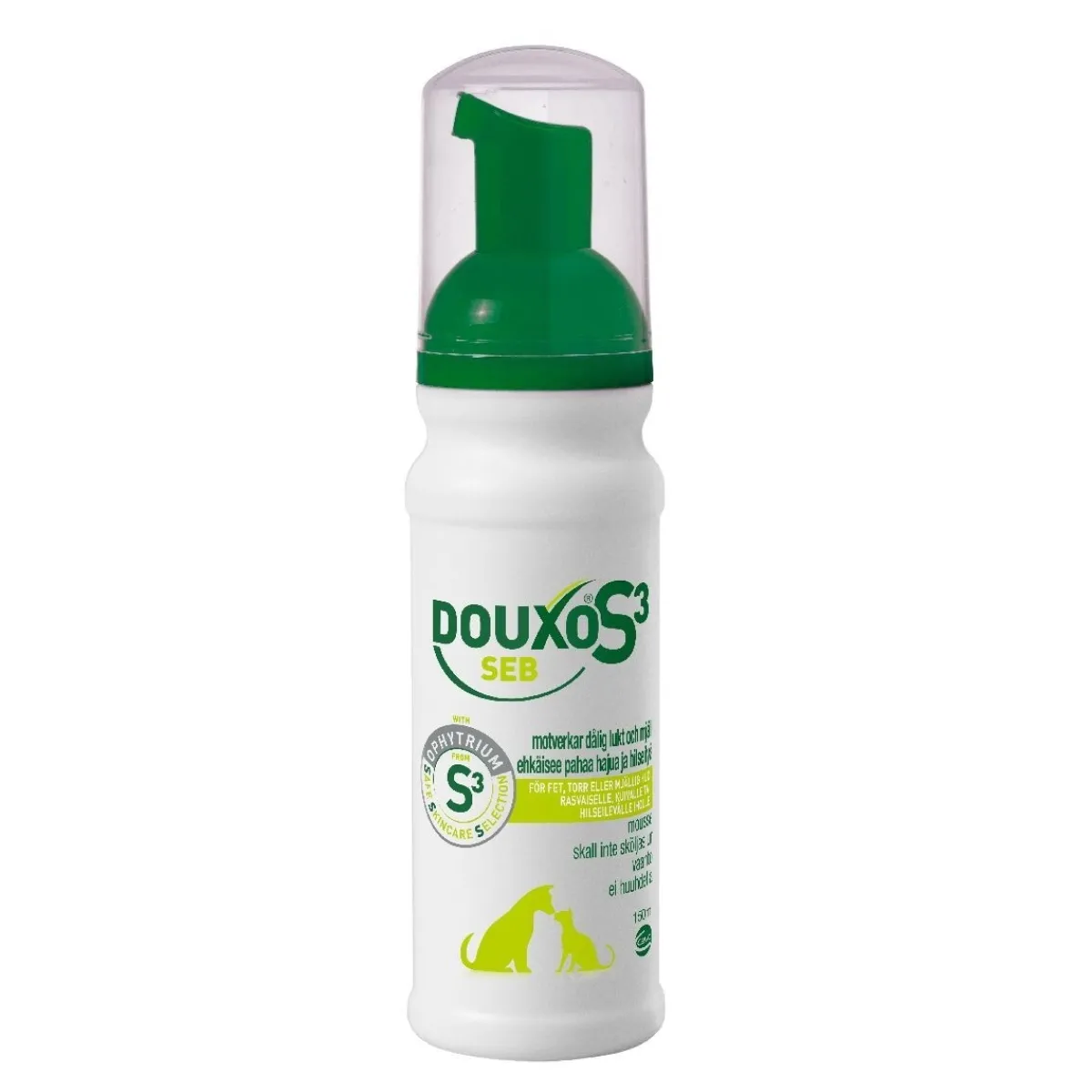 Douxo Hoito Ja Terveys|Koiran Iho-Ongelmat Ja Hot Spot*S3 SEB Hoitovaahto 150ml
