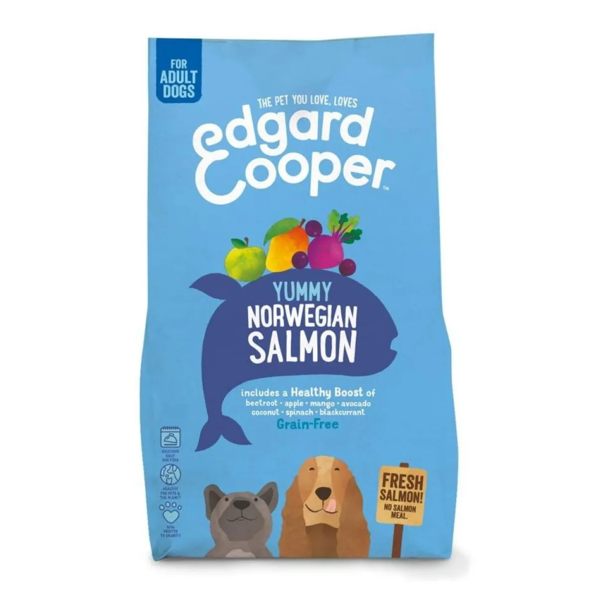 Edgard & Cooper™ Koiran Kuivaruoka|Tarjoukset Koirille*Edgard&Cooper Adult Grain Free Salmon