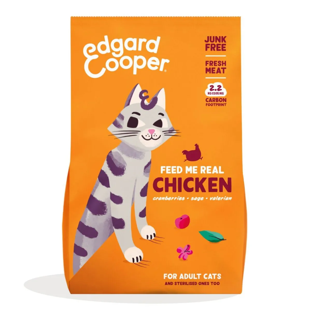Edgard & Cooper™ Viljaton Kissanruoka|Tarjoukset Kissoille*Edgard & Cooper Cat Adult Chicken