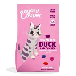 Edgard & Cooper™ Viljaton Kissanruoka|Kissanpennun Ruoka*Edgard&Cooper Cat Kitten ankka & kana