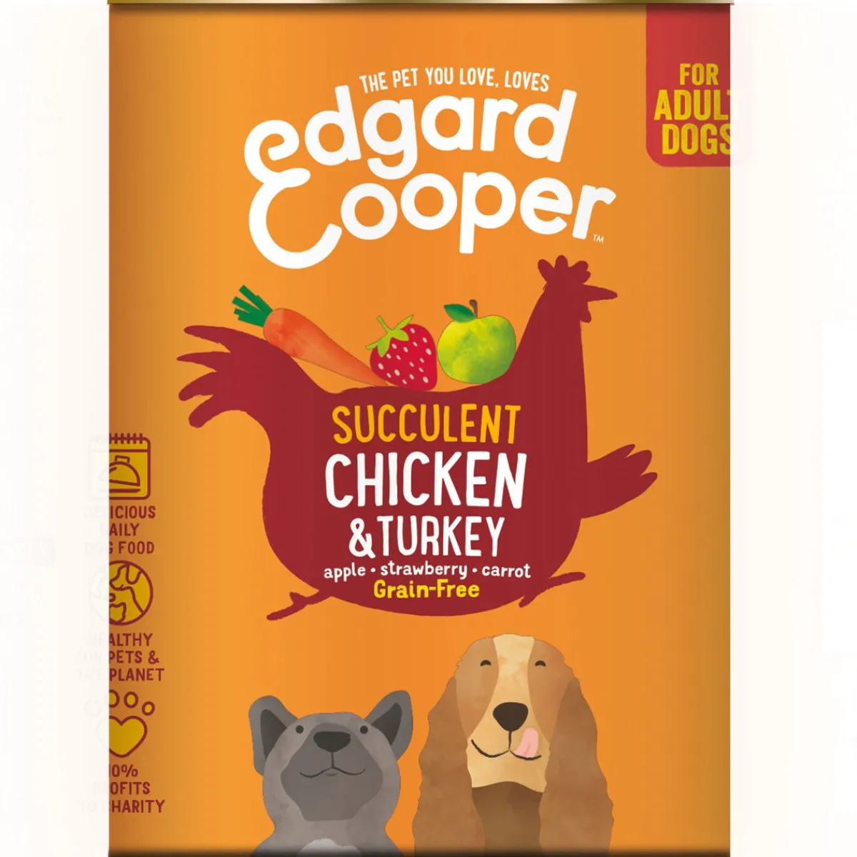 Edgard & Cooper™ Tarjoukset Koirille|Viljaton Koiranruoka*Edgard & Cooper Dog Adult Chicken & Turkey 400 g
