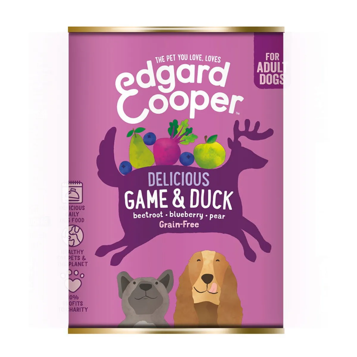 Edgard & Cooper™ Tarjoukset Koirille|Viljaton Koiranruoka*Edgard & Cooper Dog Adult Game & Duck 400 g