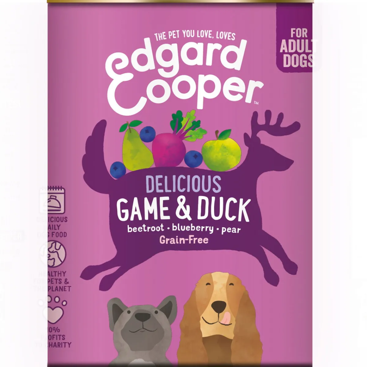Edgard & Cooper™ Tarjoukset Koirille|Viljaton Koiranruoka*Edgard & Cooper Dog Adult Game & Duck 400 g