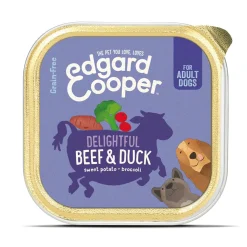 Edgard & Cooper™ Tarjoukset Koirille|Koiran Märkäruoka Ja Makkarat*Edgard & Cooper Dog nauta & ankka 150g