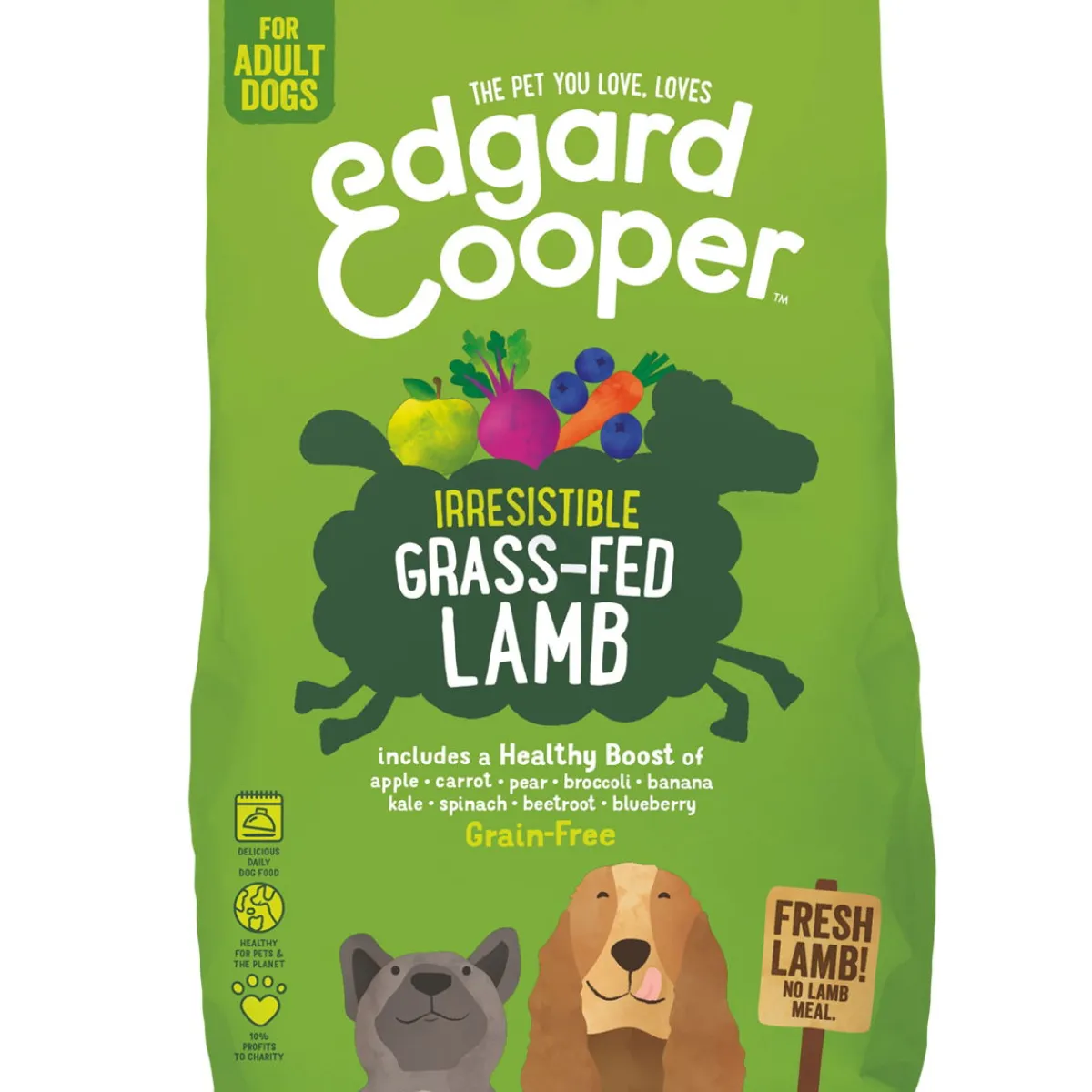 Edgard & Cooper™ Koiran Kuivaruoka|Tarjoukset Koirille*Edgard & Cooper GrainFree Lamb