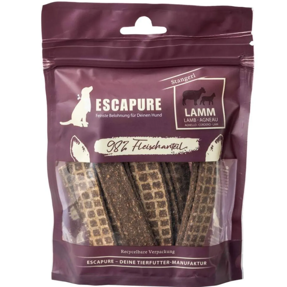 Escapure Täyslihaherkut*lihatikku lammas, 150 g