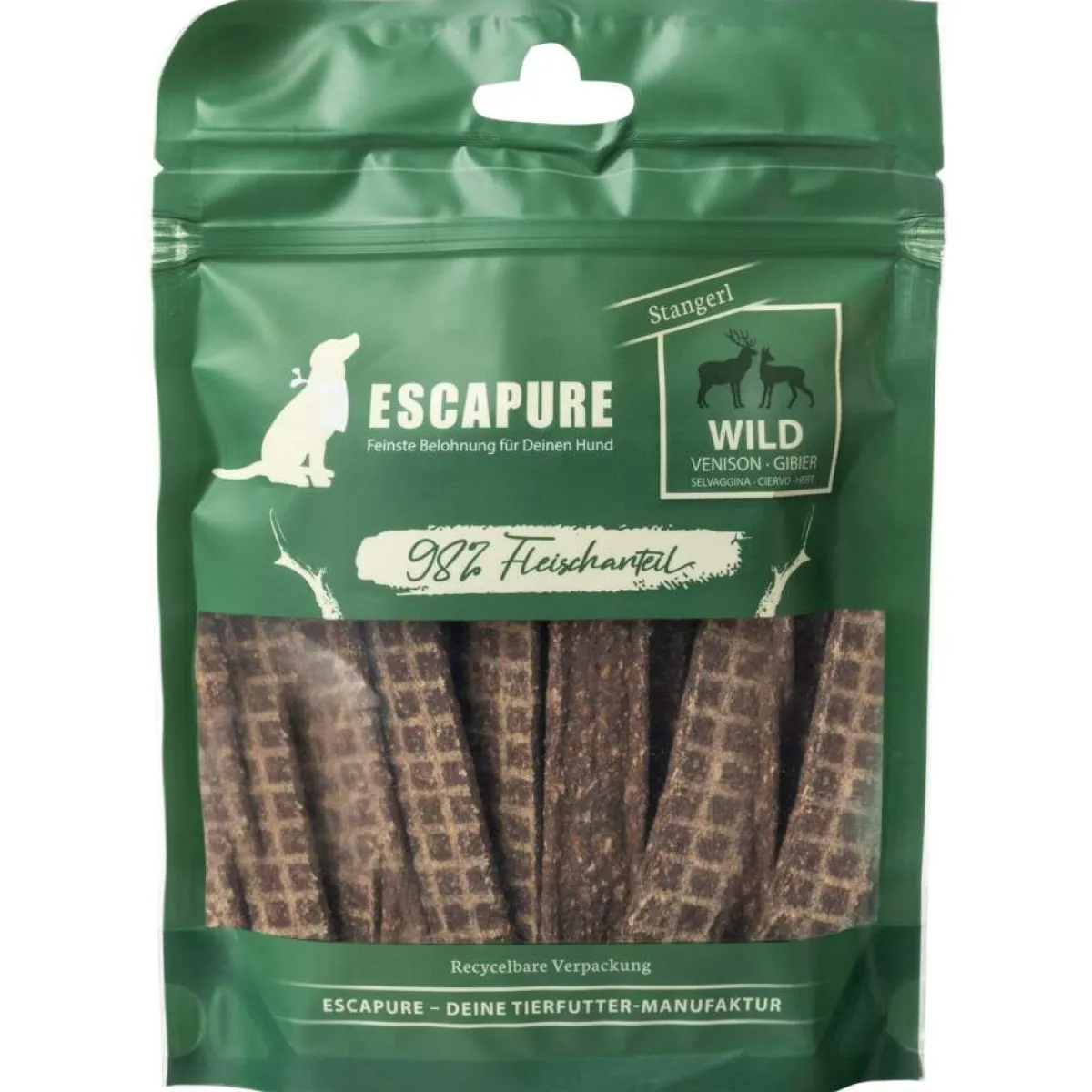 Escapure Täyslihaherkut*lihatikku riista, 150 g