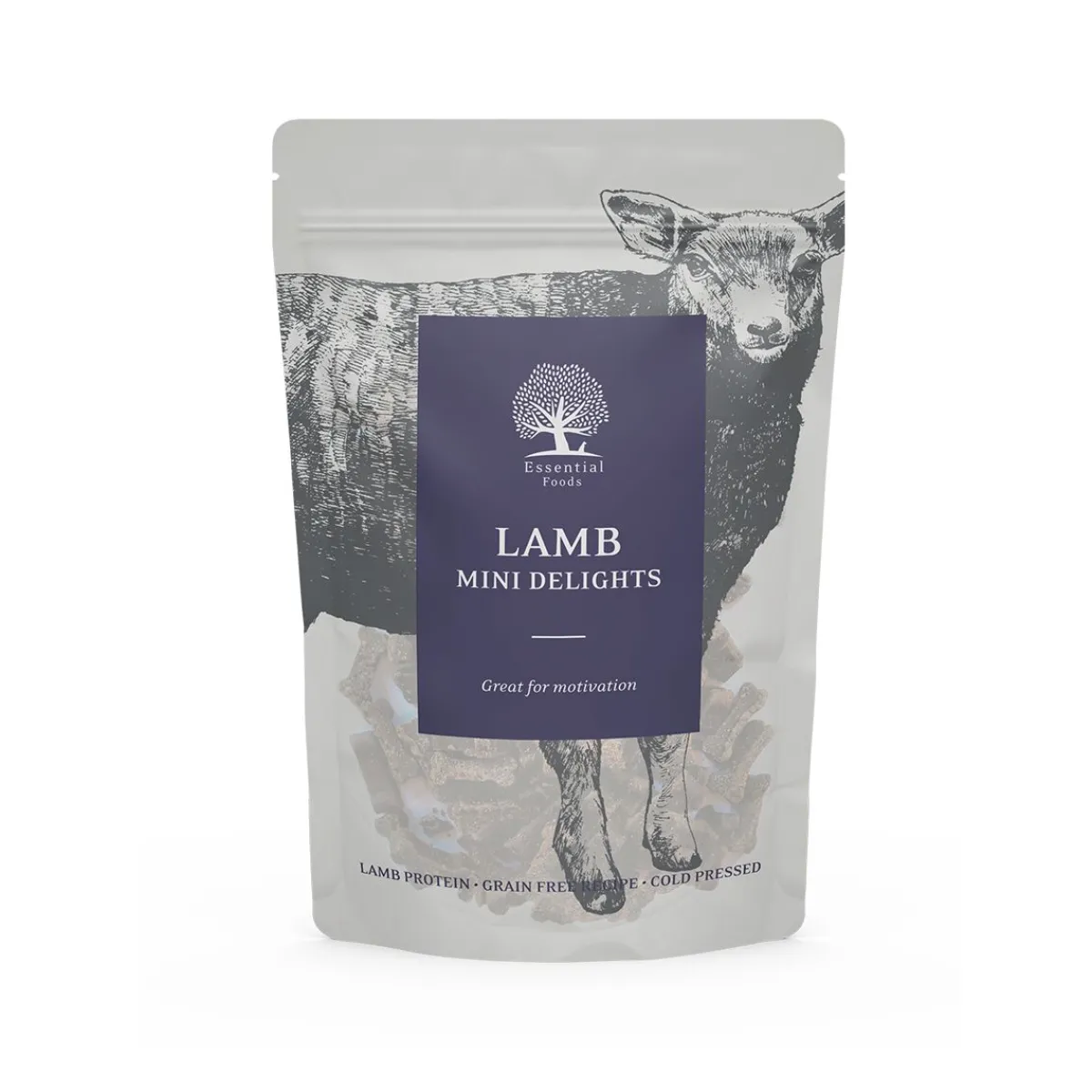 Essential Foods Pehmeät Koiran Herkut|Pikkuherkut Ja Treeninamit*ESSENTIAL Lamb Mini Delights 100g