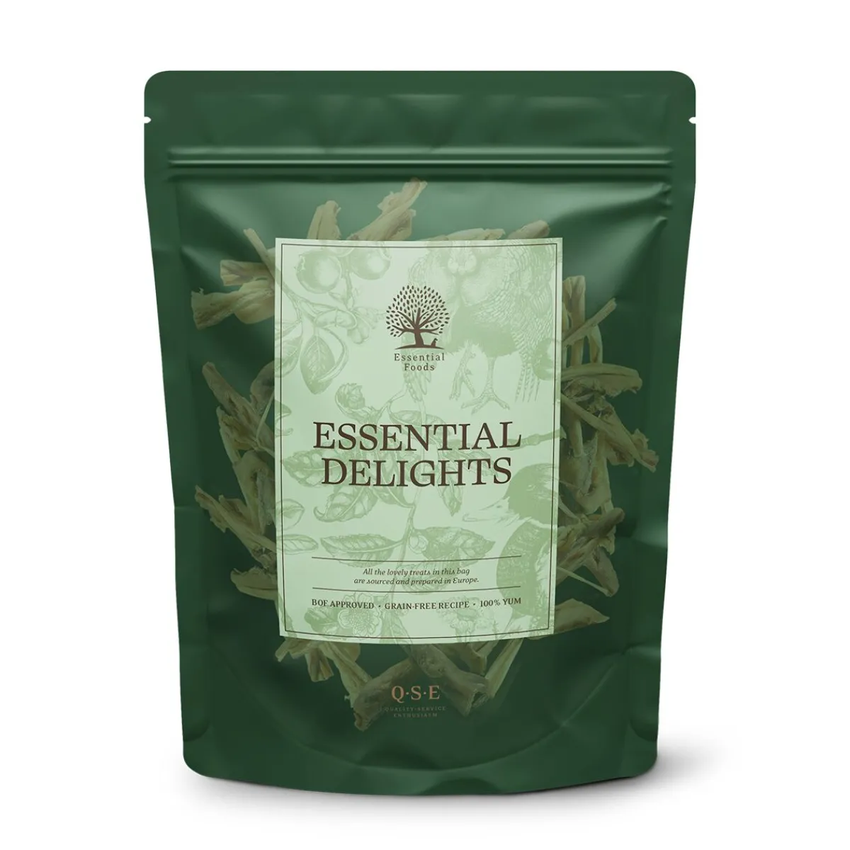 Essential Foods Täyslihaherkut*ESSENTIAL Lamb Skin Delights 150g