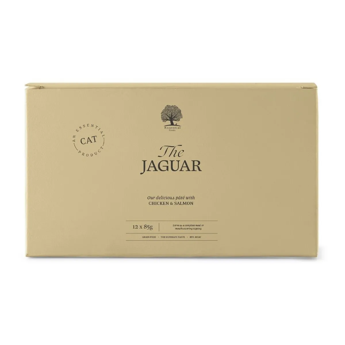 Essential Foods Kissan Märkäruoka*ESSENTIAL the JAGUAR PATÉ 12x85g