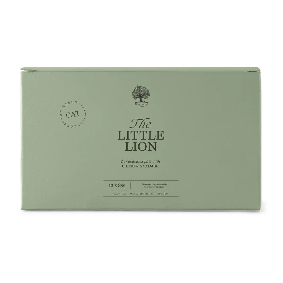 Essential Foods Kissan Märkäruoka|Kissanpennun Ruoka*ESSENTIAL the LITTLE LION PATÉ 12x85g