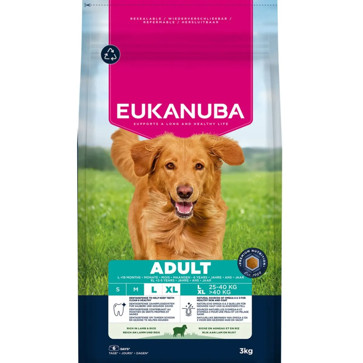 Eukanuba Koiran Kuivaruoka*Adult Large Breed Lamb & Rice