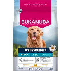 Eukanuba Koiran Kuivaruoka|Koiranruoat Erityistapeisiin*Daily Care Adult Overweight
