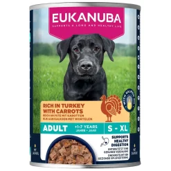 Eukanuba Koiran Märkäruoka Ja Makkarat|Uutuudet Koirille*Dog Wet Adult Kalkkuna & Porkkana 400 g