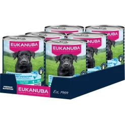 Eukanuba Koiran Märkäruoka Ja Makkarat|Uutuudet Koirille*Dog Wet Adult Taimen & Bataatti 400 g