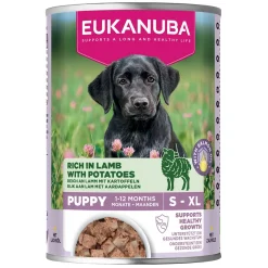 Eukanuba Penturuoka|Penturuoka*Dog Wet Puppy Lammas & Peruna 400 g