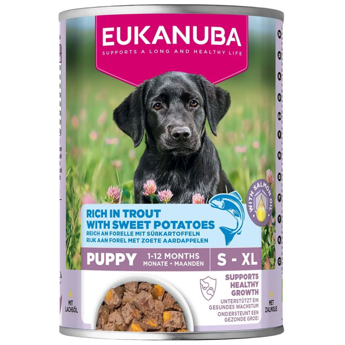 Eukanuba Penturuoka|Penturuoka*Dog Wet Puppy Taimen & Bataatti 400 g