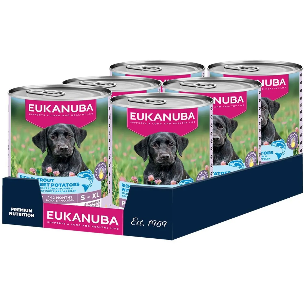 Eukanuba Penturuoka|Penturuoka*Dog Wet Puppy Taimen & Bataatti 400 g