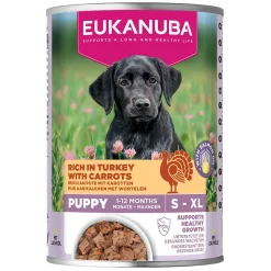 Eukanuba Penturuoka|Penturuoka*Dog Wet Puppy Turkey with Carrots 400g