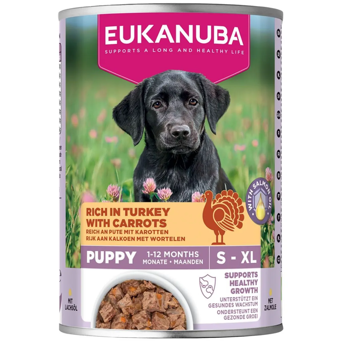 Eukanuba Penturuoka|Penturuoka*Dog Wet Puppy Turkey with Carrots 400g