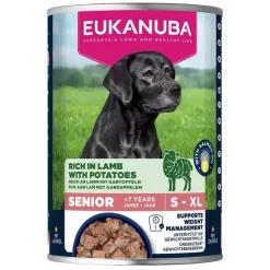 Eukanuba Senioriruoka Koiralle|Senioriruoka*Dog Wet Senior Lammas & Peruna 400 g