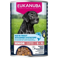 Eukanuba Senioriruoka Koiralle|Senioriruoka*Dog Wet Senior Taimen & Bataatti 400 g