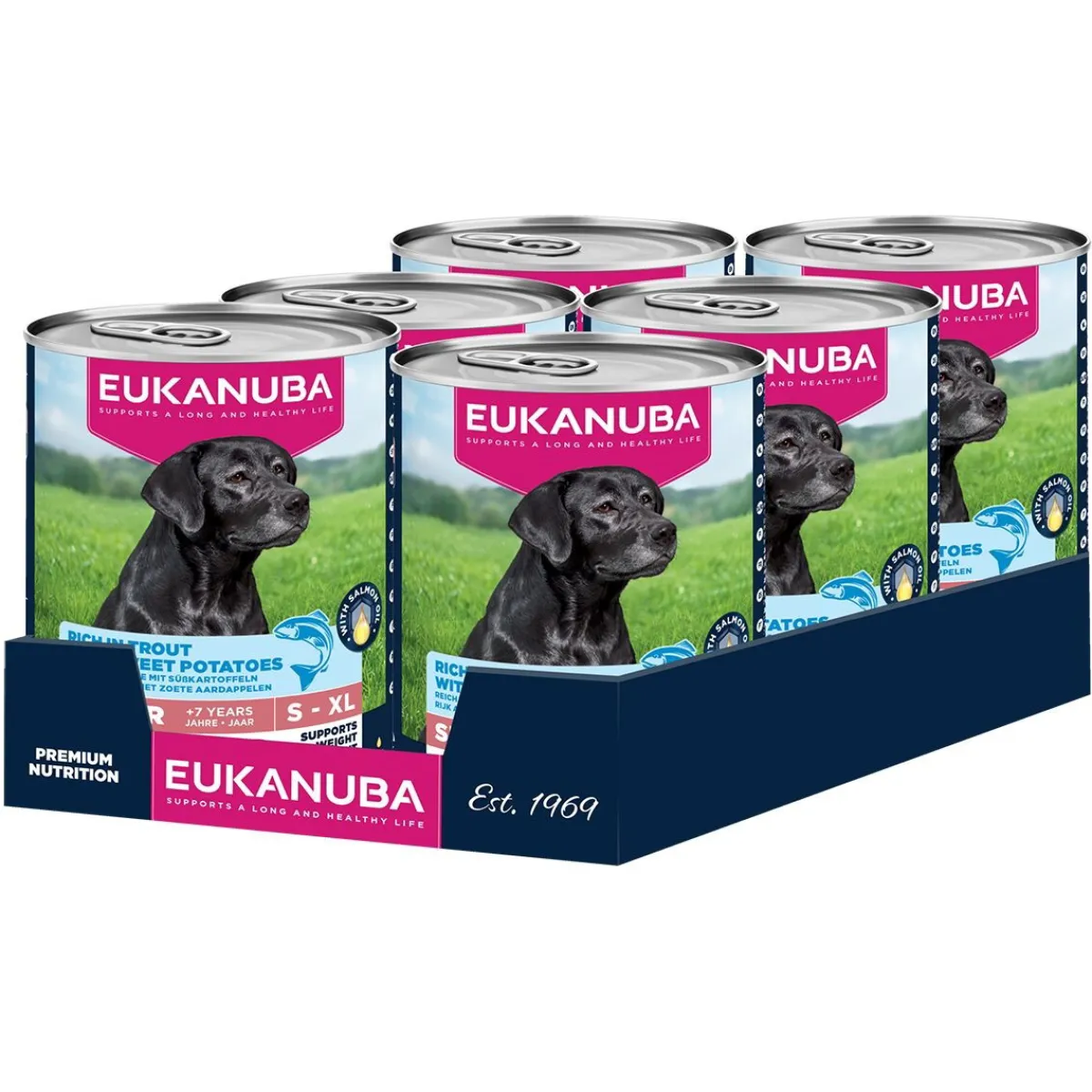 Eukanuba Senioriruoka Koiralle|Senioriruoka*Dog Wet Senior Taimen & Bataatti 400 g