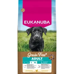 Eukanuba Koiran Kuivaruoka|Koiran Kuivaruoka*Grain Free Adult Large Breed Chicken