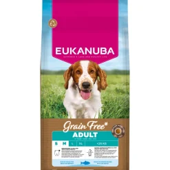 Eukanuba Koiran Kuivaruoka*Grain Free Adult Small & Medium Breed Ocean Fish